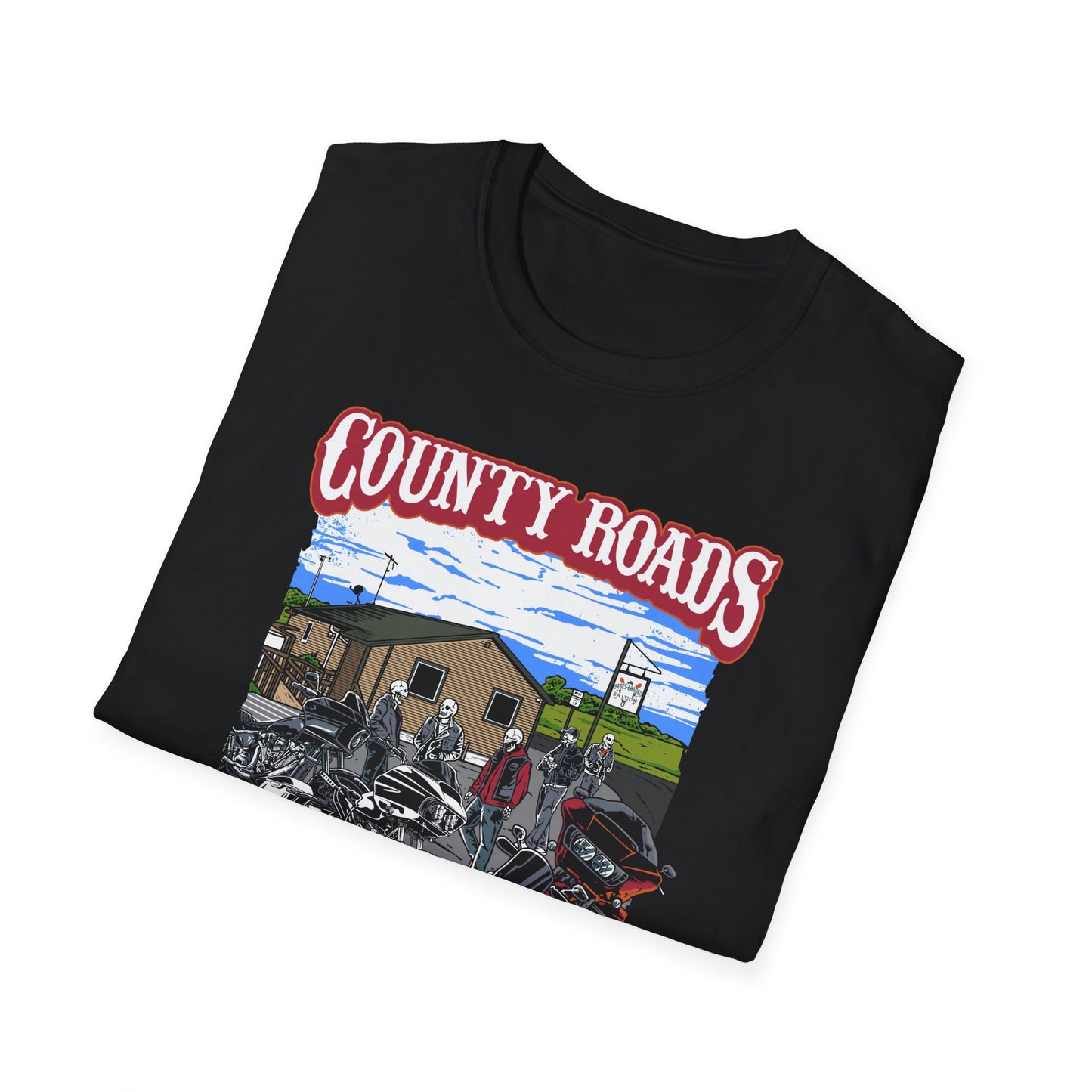 County Roads and Cold Beer Tee