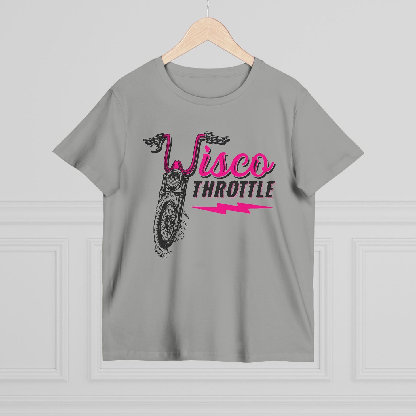 Wisco Throttle Pink Women's Tee