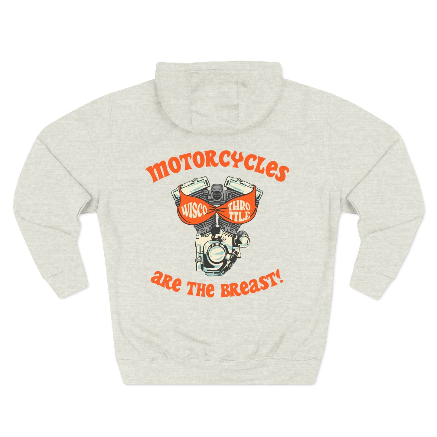 Motorcycles are the BREAST! Hoodie