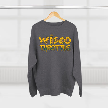 Wisco Throttle Cheese Drip Crewneck
