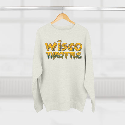 Wisco Throttle Cheese Drip Crewneck