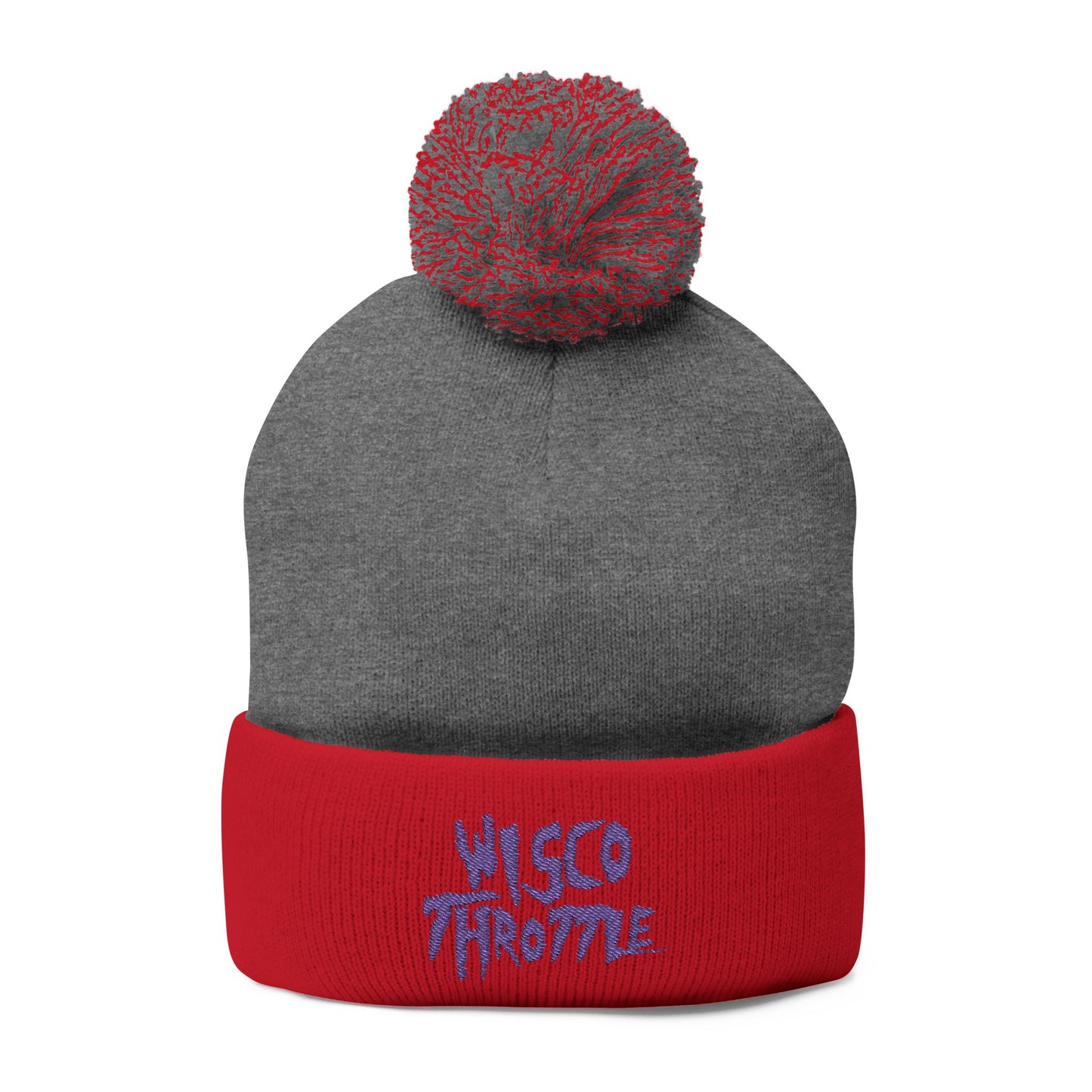 Wisco Throttle Pom-Pom Beanie