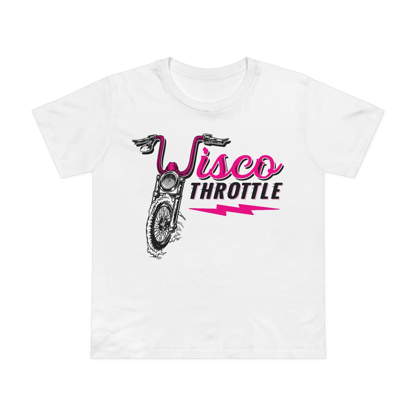 Wisco Throttle Pink Women's Tee