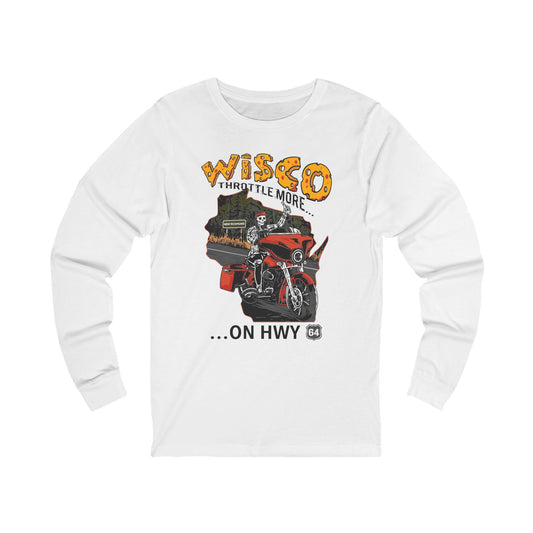 Throttle More on Hwy 64 Long Sleeve Tee