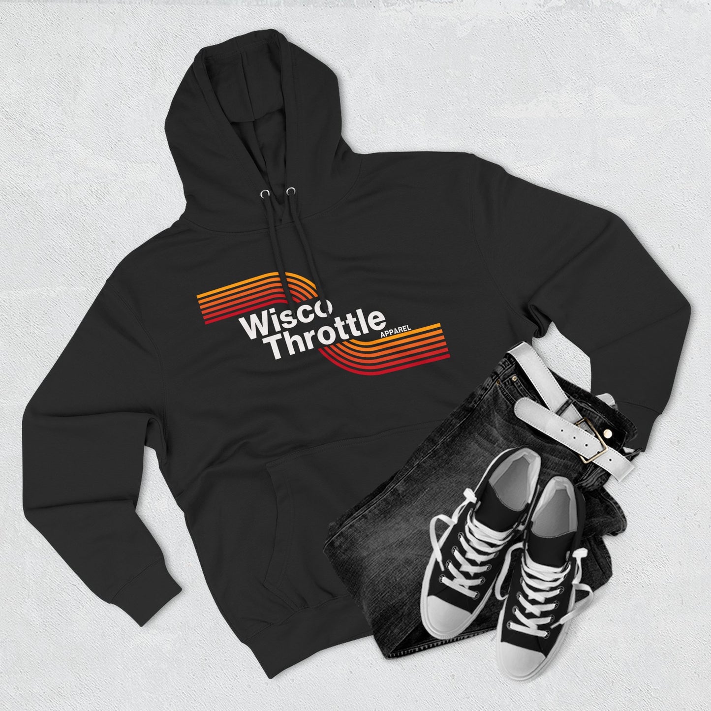 Wisco Throttle Retro Hoodie