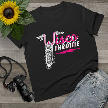 Wisco Throttle Pink Women's Tee