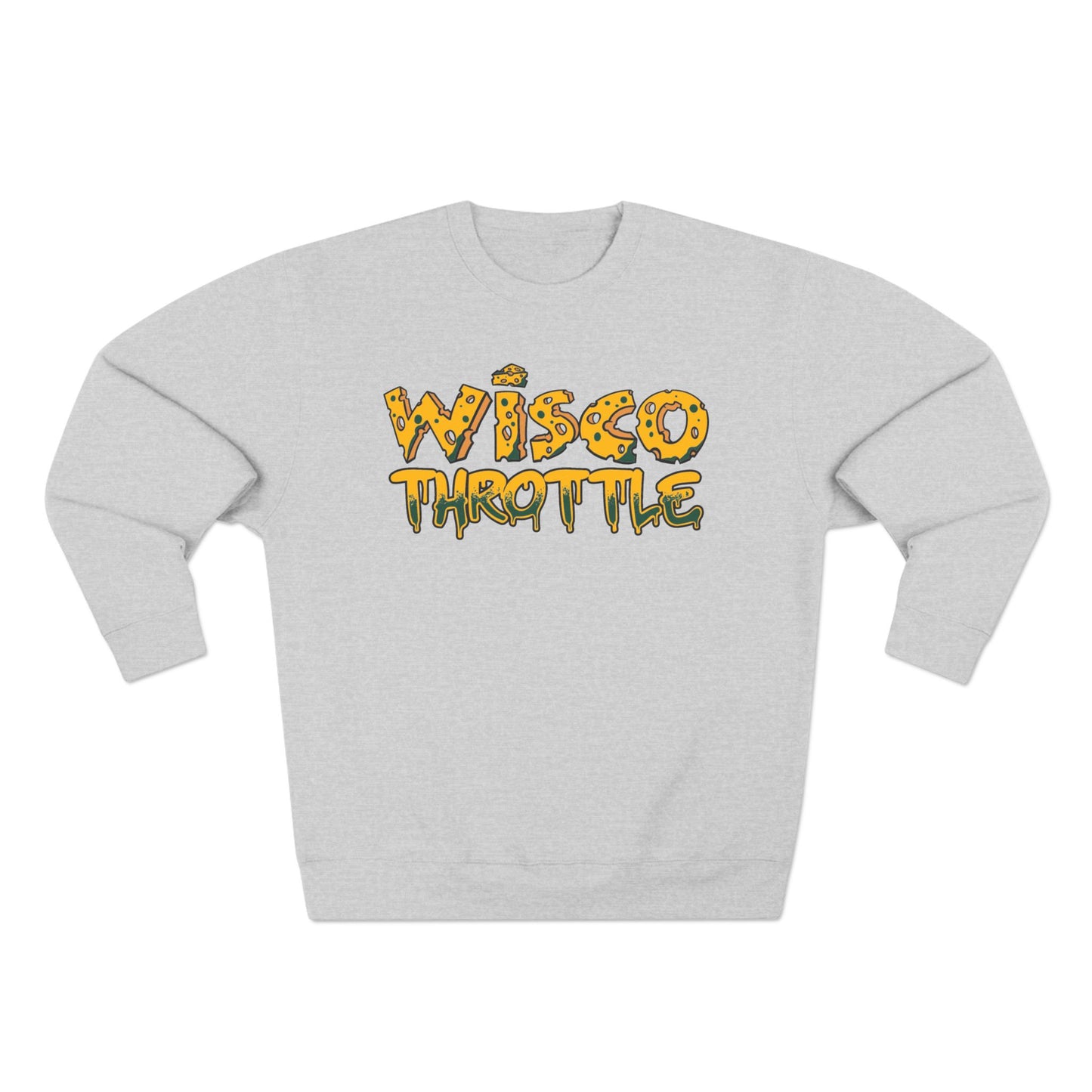 Wisco Throttle Cheese Drip Crewneck