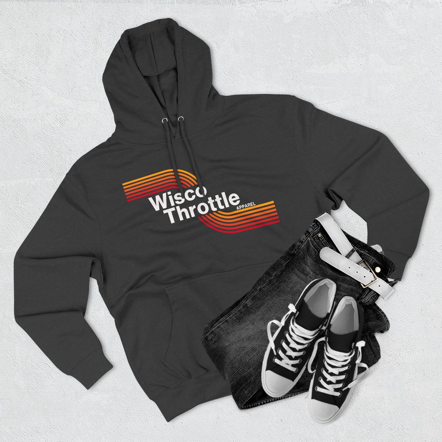 Wisco Throttle Retro Hoodie