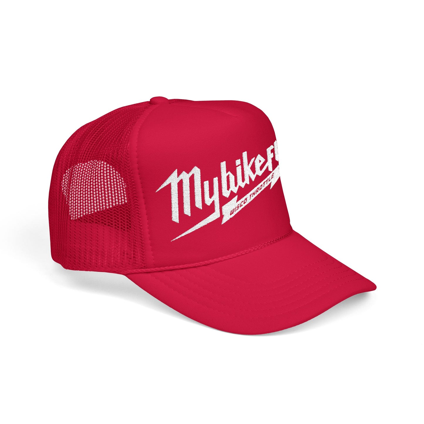 MyBikeFs Embroidered Foam Trucker Cap