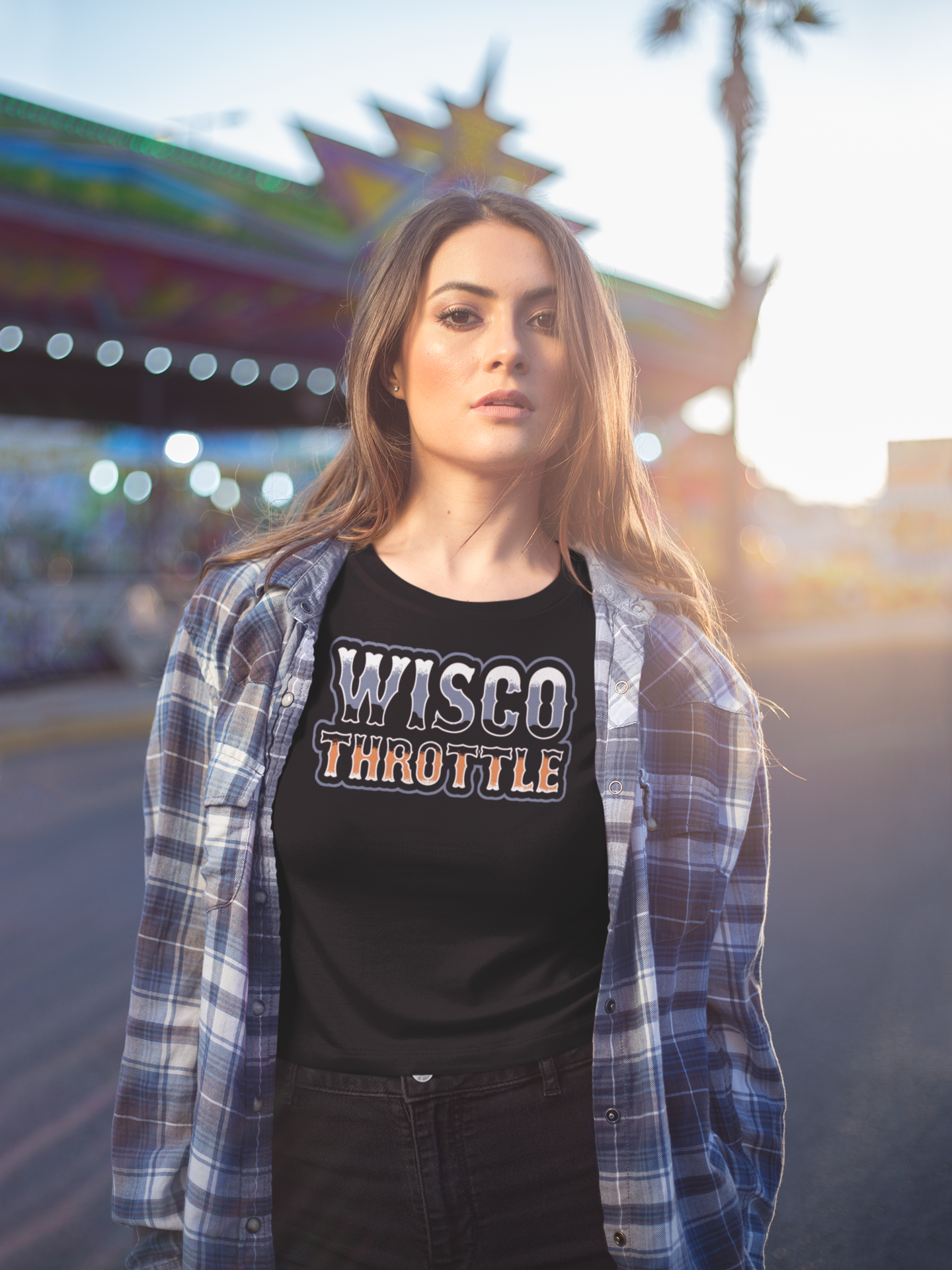 Wisco Throttle Women's Crop Top