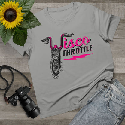 Wisco Throttle Pink Women's Tee