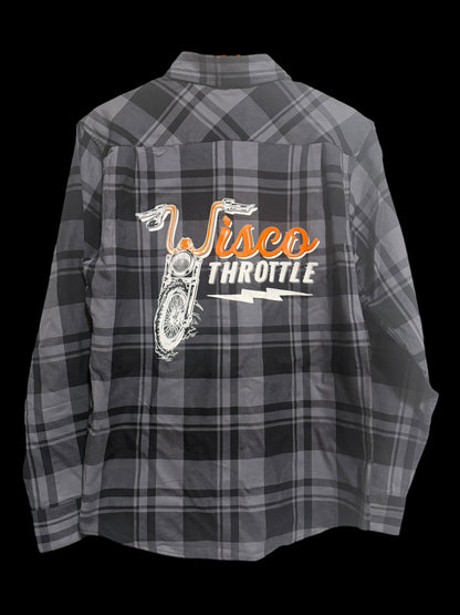 Wisco Throttle Black Flannel