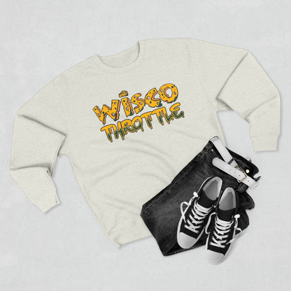 Wisco Throttle Cheese Drip Crewneck