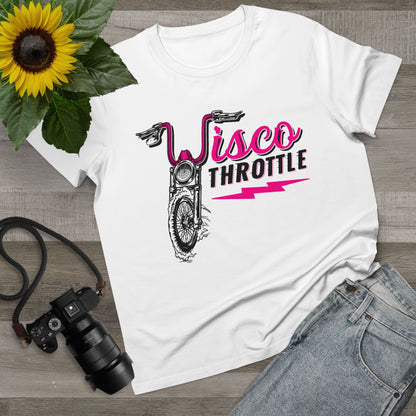 Wisco Throttle Pink Women's Tee