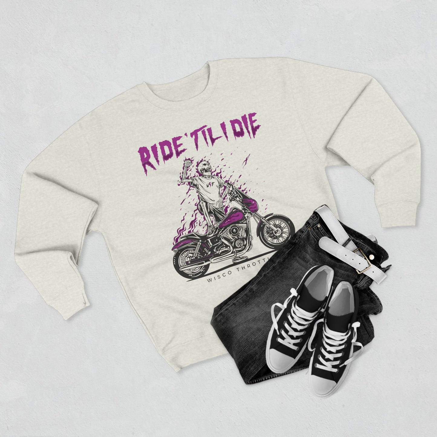 RIDE 'Til I Die Crewneck
