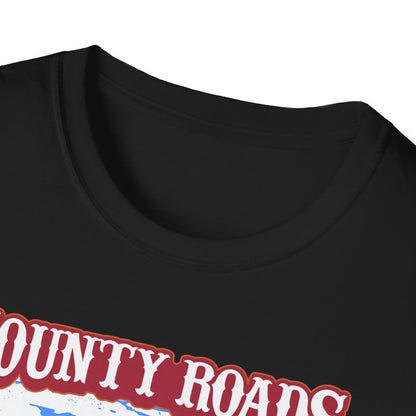 County Roads and Cold Beer Tee
