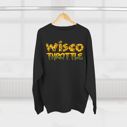 Wisco Throttle Cheese Drip Crewneck