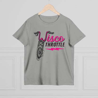 Wisco Throttle Pink Women's Tee