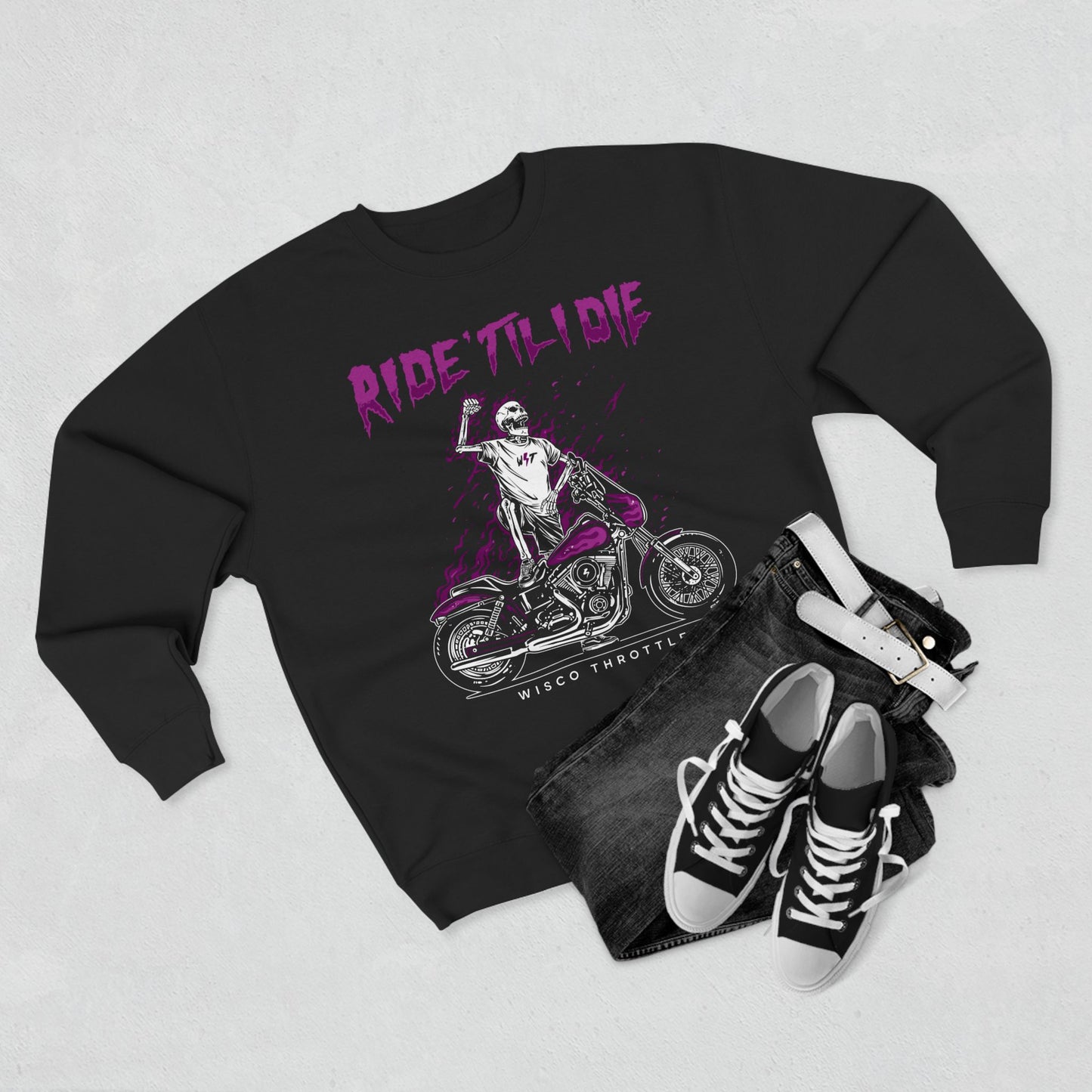 RIDE 'Til I Die Crewneck