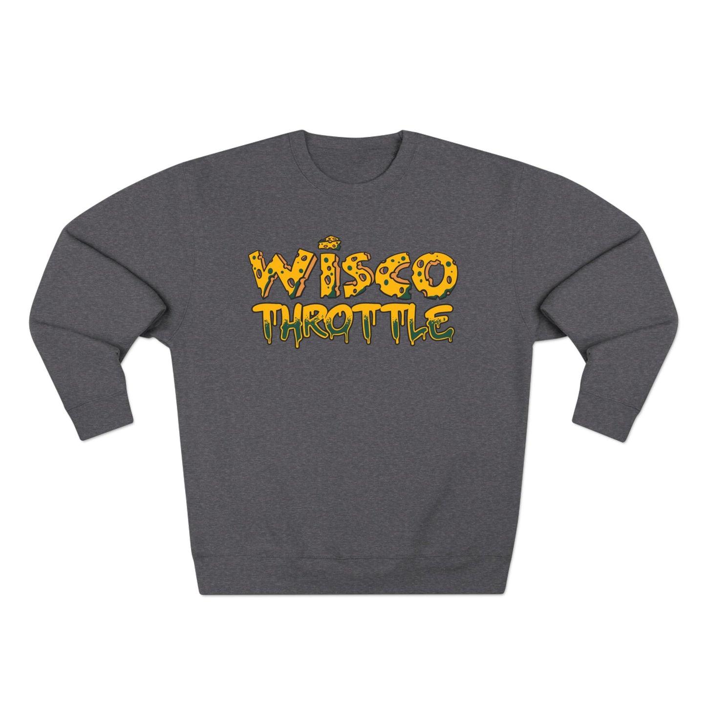Wisco Throttle Cheese Drip Crewneck