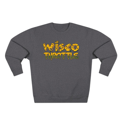 Wisco Throttle Cheese Drip Crewneck