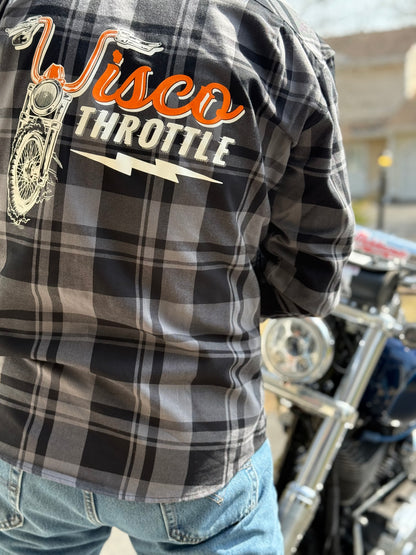Wisco Throttle Black Flannel