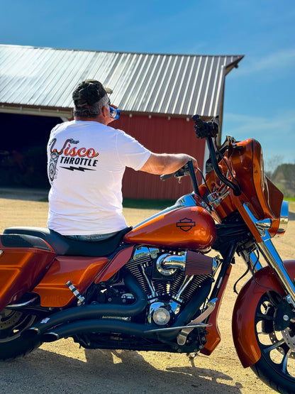 Wisco Throttle Back Logo Unisex Tee