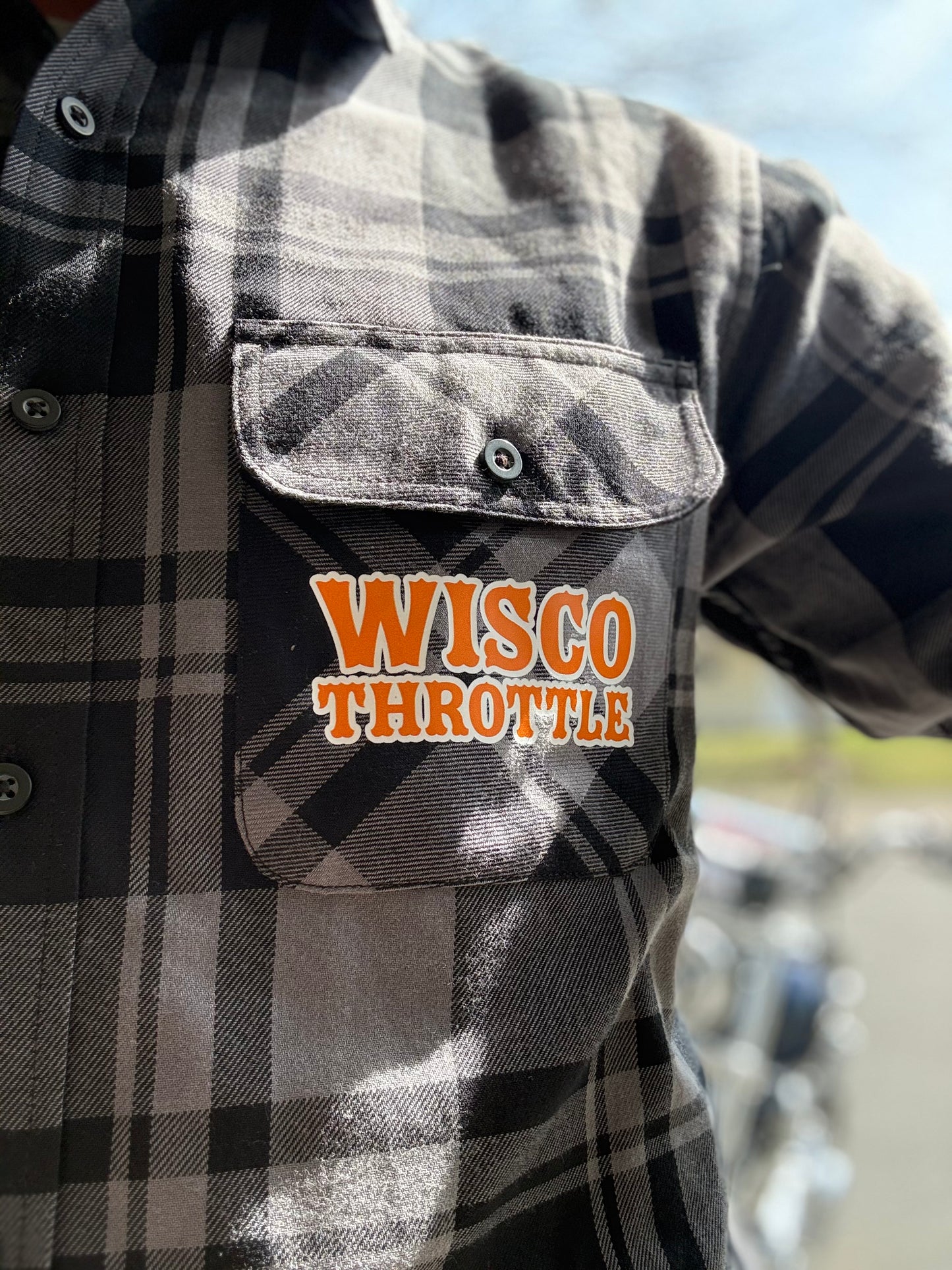 Wisco Throttle Black Flannel