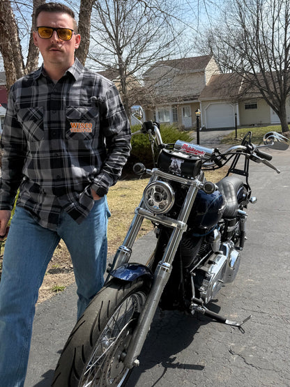 Wisco Throttle Black Flannel