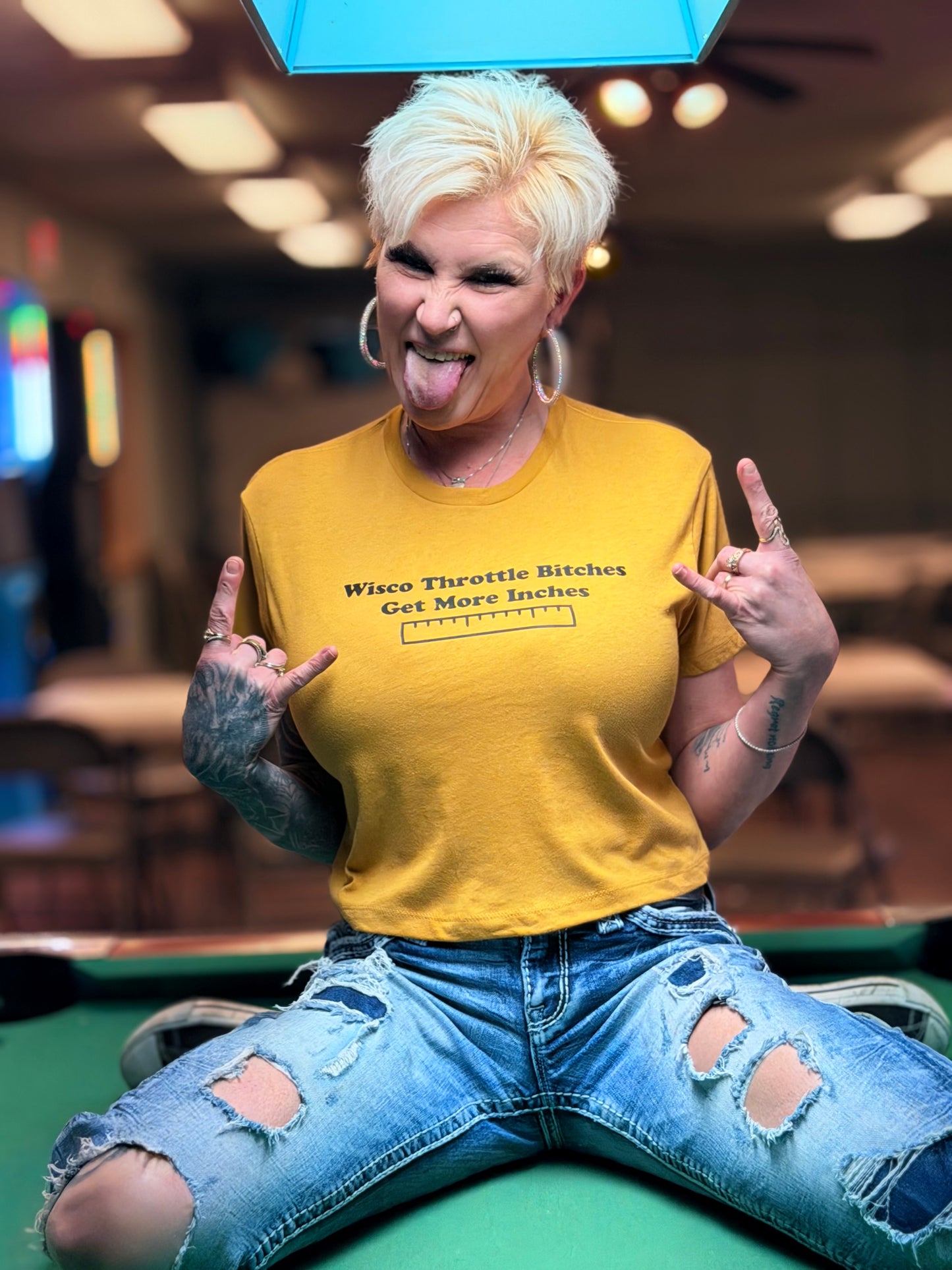 Women's Get More Inches Crop